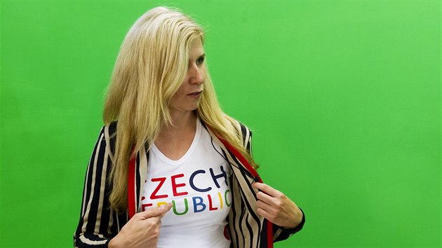 Ministryn Kateina Valachov je hostem olympijskho studia iDNES.cz (17. srpna 2016).
