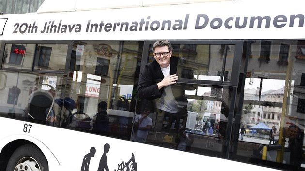 Šéf festivalu Marek Hovorka představil koncept dalšího ročníku Mezinárodního festivalu dokumentárních filmů v Jihlavě.