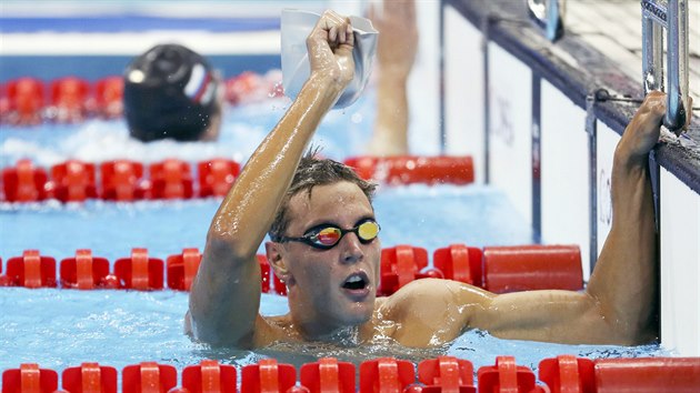 esk plavec Jan Micka po olympijskm zvodu na 1500 metr volnm stylem. (12....