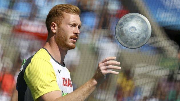 Olympijsk zlato v hodu diskem vybojoval Nmeck atlet Christoph Harting. (13....