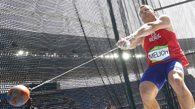 Kladiv Luk Melich v olympijsk kvalifikaci v Riu. (17. srpna 2016)