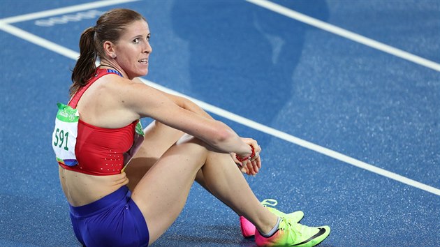 Pekkka Zuzana Hejnov v olympijskm finle skonila tvrt. (19. srpna 2016)