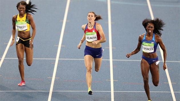 Pekkka Zuzana Hejnov v olympijskm finle skonila tvrt. (19. srpna...