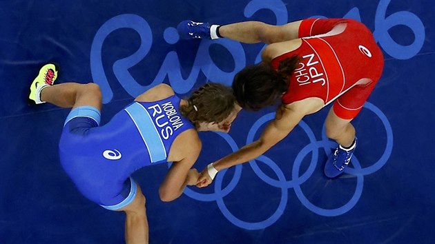 Finálový souboj mezi Kaori Ičovou a Ruskou Koblovovou. Japonka jako první žena získala individuální zlato na čtvrtých olympijských hrách po sobě.