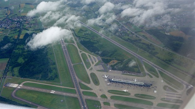 Letiště ve Curychu, kde se testuje systém GBAS.