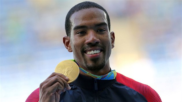 Americk trojskokan Christian Taylor obhjil v Riu de Janeiro olympijsk zlato.