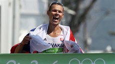 Slovenský chodec Matej Tóth se stal olympijským vítzem v závod na 50...