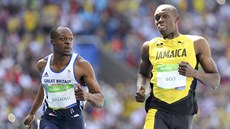 Jamajský sprinter Usain Bolt v olympijském rozbhu na 100 metr. (13. srpna...