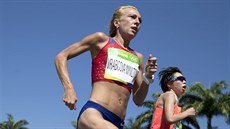 Česká atletka Eva Vrabcová-Nývltová doběhla v olympijském maratonu na...