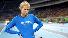 Ruská dálkaka Darja Kliinová pi olympijské kvalifikaci v Riu (17. bezna...