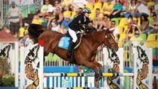 Moderní pětibojařka Barbora Kodedová odjela svou olympijskou disciplínu na koni...