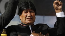 Bolivijský prezident Evo Morales. (22. února 2016)