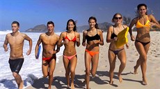 etí plavci okouzlili Rio klipem ve stylu Pobení hlídky