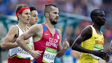 V KLIDU. Jakub Holua v rozbhu na 1 500 metr na olympijských hrách v Riu.