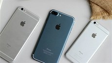 iPhone 7 v modrém provedení