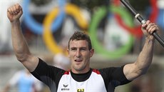 Nmecký kanoista Sebastian Brendel  ovládl olympijský závod na 1000 metr.