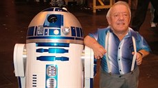 Kenny Baker a jeho robot R2D2