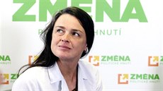 Lídr Zmny Zuzana Kocumová.