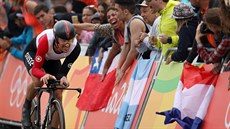 výcarský cyklista Fabian Cancellara zvítzil v olympijské asovce. (10. srpna...