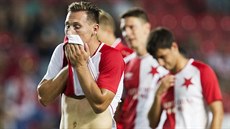 UF, TO MRZÍ. Slávistický obránce Jan Boil smutní po poráce s Anderlechtem...
