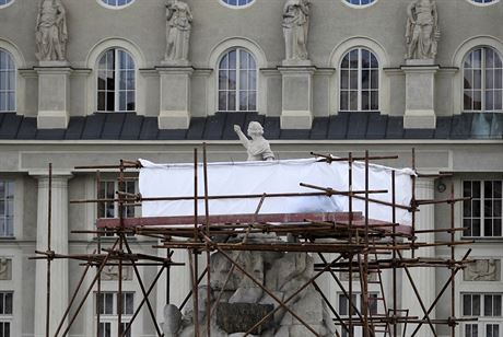 Kana Parnas na Zelném trhu v Brn bude opravená v listopadu.