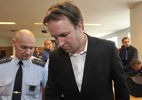 Martin Cekota u zlínského krajského soudu.