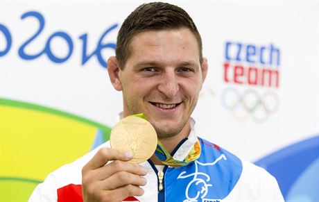 Luk Krplek se chlub zlatou olympijskou medail z Ria.