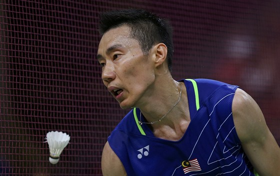 Badmintonista Lee Chong Wei z Malajsie ve finále olympijského turnaje v Rio de...