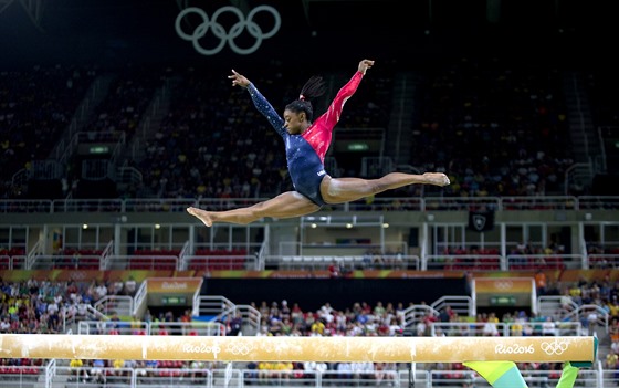 I gymnastická superstar Simone Bilesová se ocitla na seznamu hacker. 