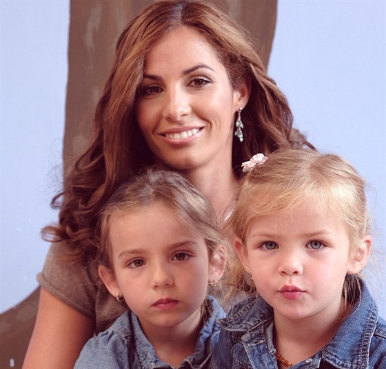 Kateina Baurová s dcerami Ellen a Nicolette