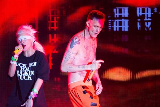 Die Antwoord (luté lázn, Praha, 22. srpna 2016)