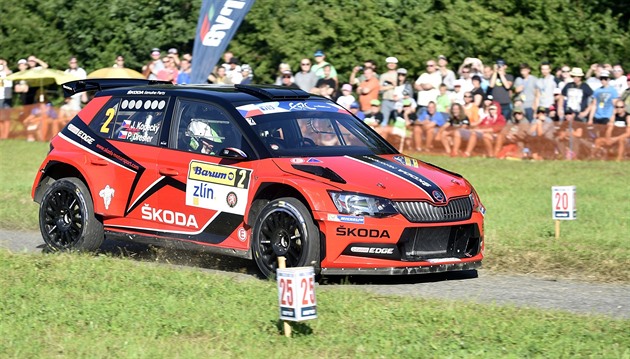 Kopecký vyhrál první etapu Barum rally a má jistý titul