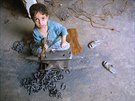 Dětská práce je v Iráku patrná na každém kroku.