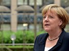 Nmecká kancléka Angela Merkelová na jednání zástupc eurozóny v Bruselu (7....