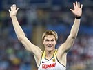 Olympijským ampionem v otpu se stal nmecký atlet Thomas Röhler. (21. srpna...