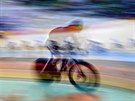 Britský dráhový cyklista Mark Cavendish vybojoval v závodu omnium stíbrnou...