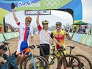 Olympijským ampionem v závodu horských kol se stal výcar Nino Schurter, druhý...