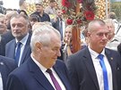 Prezident Milo Zeman zahjil agrosalon Zem ivitelka v eskch Budjovicch.