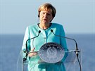 Návtva Angely Merkelové v Itálii (22. srpna 2016)