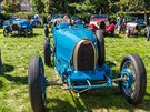 Zvod a pehldka voz Bugatti je u 6 let soust vodnho dne Barum Czech...