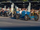 Slavné Bugatti na trati mstské supererzety