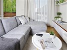 Pohodlné sezení zajiuje pohovka Kivik (IKEA) v edivém odstínu, která skryje...