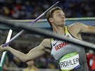 Nmecký otpa Thomas Röhler byjoal olympijské zlato výkonem 90.30 metru.