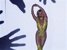 Britney Spears vystupuje na cenách hudební televize MTV (New York, 28. srpna...