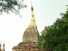 Pokozen chrm v barmskm mst Bagan