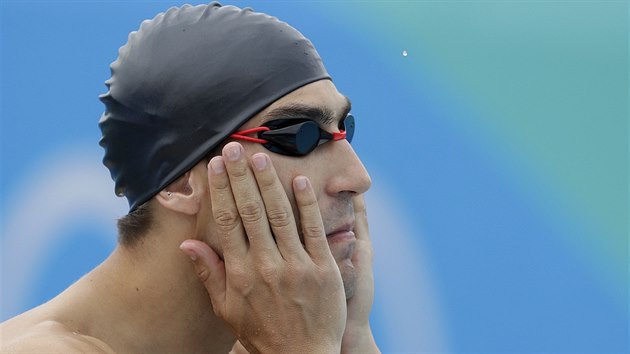 Moderní pětibojař David Svoboda před plaveckým závodem na OH v Riu