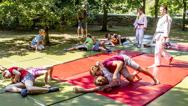 Olympijsk park Pardubice.