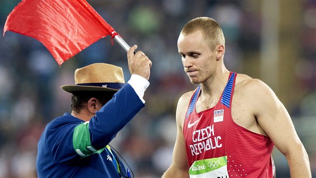 esk otpa Jakub Vadlejch skonil ve finle olympijsk soute osm. (21. srpna 2016)