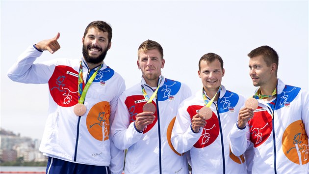 Posledn zvod na jezee Rodriga de Freitase pinesl eskou radost. tykajak ve sloen Daniel Havel, Luk Trefil, Josef Dostl, Jan trba na olympijskm kilometru obhjil stbro.