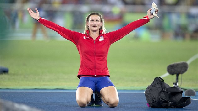 BRONZ. Barbora potkov skonila na olympid v Riu de Janeiro tet. Medaili zskala vkonem 64,80 m.